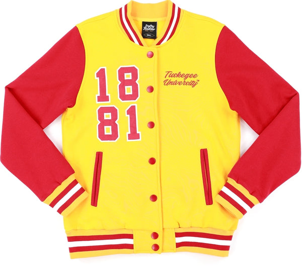 Big Boy Tuskegee Golden Tigers S5 Womens Fleece Jacket [Gold]