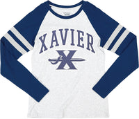 Big Boy Xavier Musketeers S5 Womens Long Sleeve Tee [Grey]