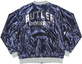 Big Boy Butler Bulldogs S5 Womens Sequins Jacket [Navy Blue]