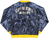 Big Boy Coppin State Eagles S5 Womens Sequins Jacket [Navy Blue]