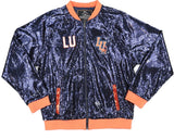 Big Boy Langston Lions S5 Womens Sequins Jacket [Navy Blue]