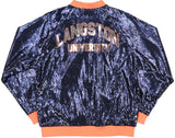 Big Boy Langston Lions S5 Womens Sequins Jacket [Navy Blue]