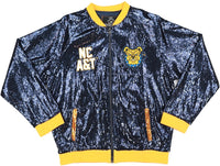 Big Boy North Carolina A&T Aggies S5 Womens Sequins Jacket [Navy Blue]
