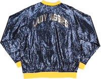 Big Boy North Carolina A&T Aggies S5 Womens Sequins Jacket [Navy Blue]