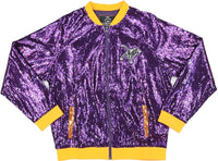 Big Boy Prairie View A&M Panthers S5 Womens Sequins Jacket [Purple]