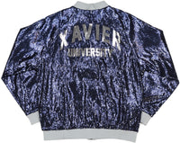 Big Boy Xavier Musketeers S5 Womens Sequins Jacket [Navy Blue]