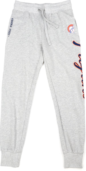 Big Boy Virginia State Trojans S5 Womens Sweatpants [Grey]
