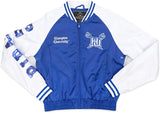 Big Boy Hampton Pirates S5 Womens Satin Sequins Jacket [Royal Blue]