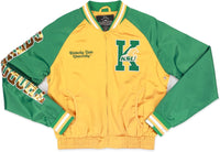 Big Boy Kentucky State Thorobreds S5 Womens Satin Sequins Jacket [Gold]