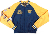 Big Boy North Carolina A&T Aggies S5 Womens Satin Sequins Jacket [Navy Blue]