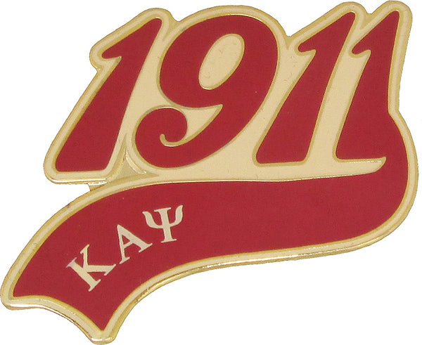 Kappa Alpha Psi 1911 Tail Lapel Pin [Gold]