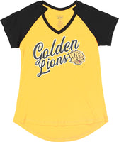 Big Boy Arkansas At Pine Bluff Golden Lions S4 Womens V-Neck Tee [Gold]