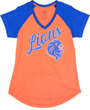 Big Boy Florida Memorial Lions S4 Womens V-Neck Tee [Orange]
