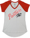 Big Boy Virginia Union Panthers S4 Womens V-Neck Tee [Grey]