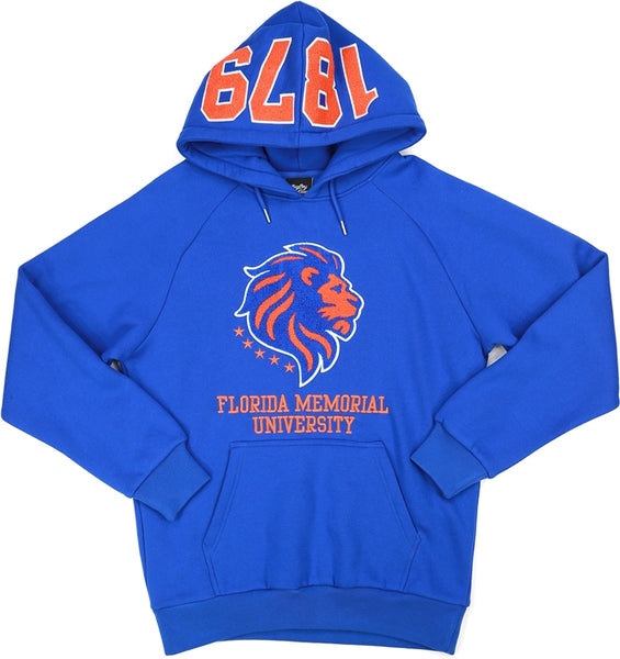Big Boy Florida Memorial Lions S10 Mens Hoodie [Royal Blue]