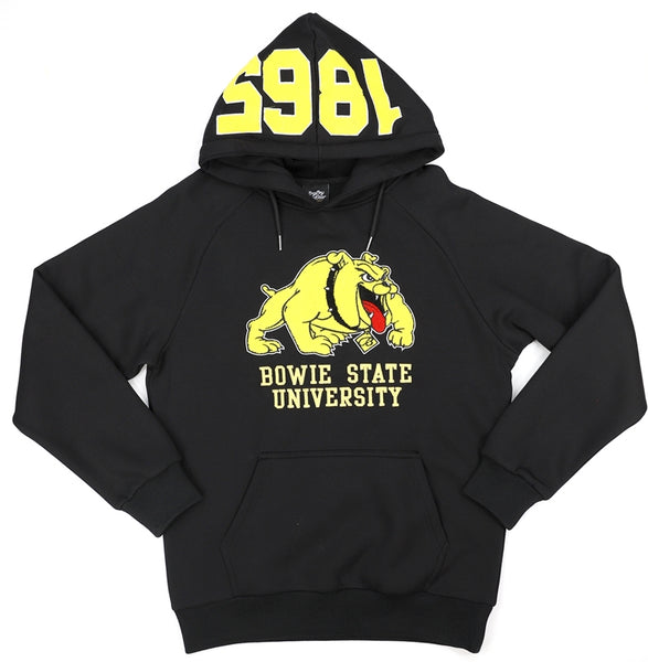 Big Boy Bowie State Bulldogs S10 Mens Hoodie [Black]