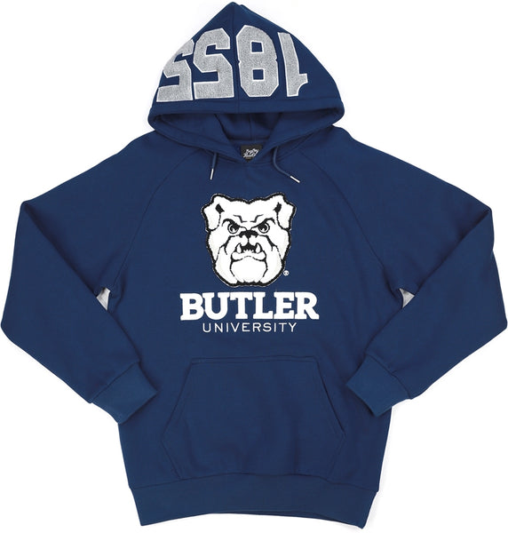 Big Boy Butler Bulldogs S10 Mens Hoodie [Navy Blue]