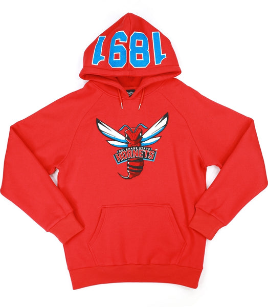 Big Boy Delaware State Hornets S10 Mens Hoodie [Red]