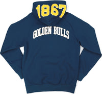 Big Boy Johnson C. Smith Golden Bulls S10 Mens Hoodie [Navy Blue]
