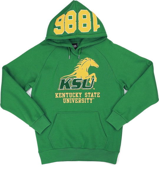 Big Boy Kentucky State Thorobreds S10 Mens Hoodie [Green]