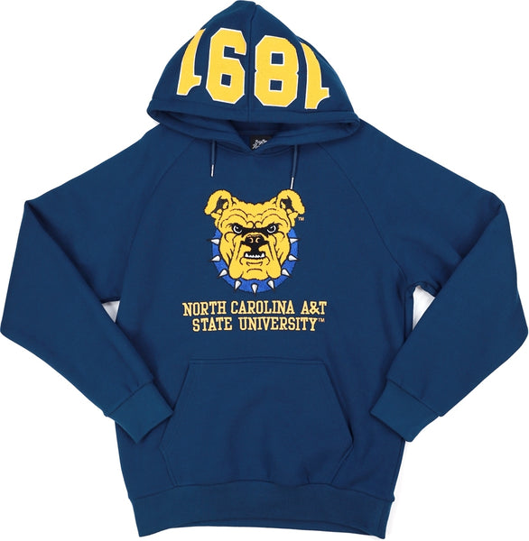 Big Boy North Carolina A&T Aggies S10 Mens Hoodie [Navy Blue]
