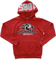Big Boy Virginia Union Panthers S10 Mens Hoodie [Maroon]