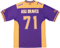 Big Boy Alcorn State Braves S15 Mens Football Jersey [Purple]