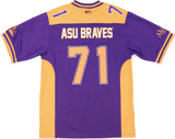 Big Boy Alcorn State Braves S15 Mens Football Jersey [Purple]