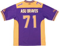 Big Boy Alcorn State Braves S15 Mens Football Jersey [Purple]