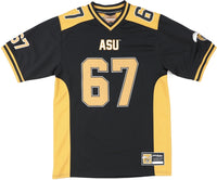 Big Boy Alabama State Hornets S15 Mens Football Jersey [Black]