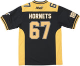 Big Boy Alabama State Hornets S15 Mens Football Jersey [Black]