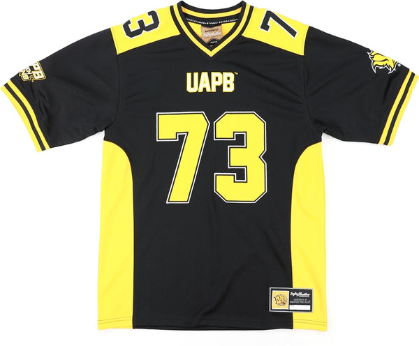 Big Boy Arkansas At Pine Bluff Golden Lions S15 Mens Football Jersey [Black]