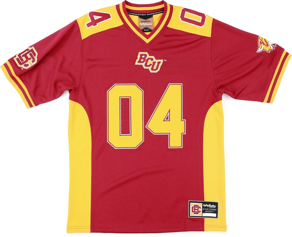 Big Boy Bethune-Cookman Wildcats S15 Mens Football Jersey [Crimson Red]