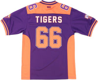Big Boy Edward Waters Tigers S15 Mens Football Jersey [Purple]