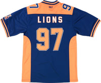 Big Boy Langston Lions S15 Mens Football Jersey [Navy Blue]