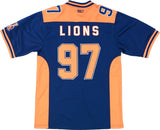 Big Boy Langston Lions S15 Mens Football Jersey [Navy Blue]
