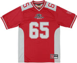 Big Boy Virginia Union Panthers S15 Mens Football Jersey [Maroon]