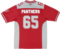 Big Boy Virginia Union Panthers S15 Mens Football Jersey [Maroon]
