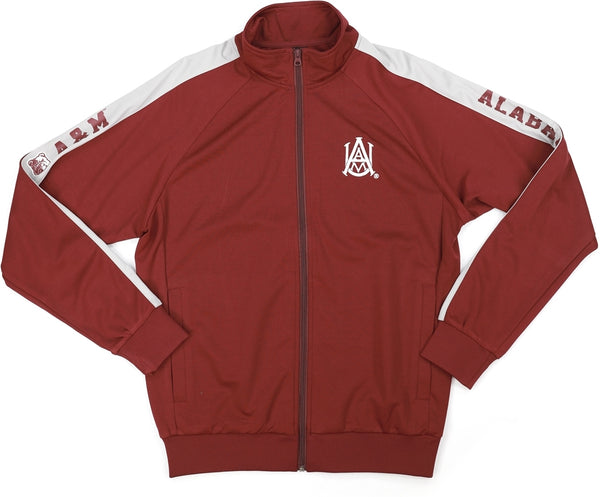 Big Boy Alabama A&M Bulldogs S7 Mens Jogging Jacket [Maroon]