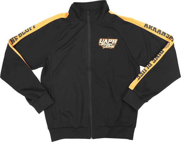 Big Boy Arkansas At Pine Bluff Golden Lions S7 Mens Jogging Jacket [Black]