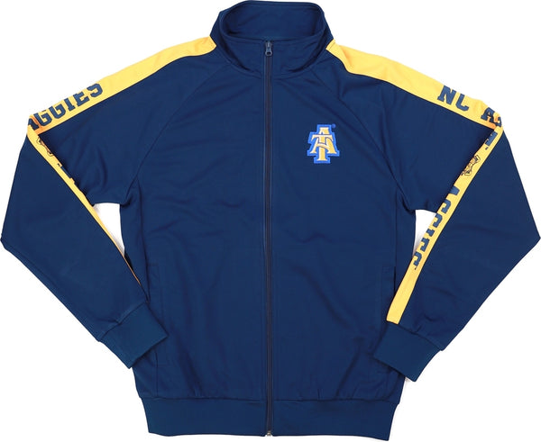 Big Boy North Carolina A&T Aggies S7 Mens Jogging Jacket [Navy Blue]