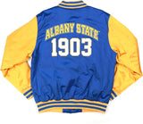 Big Boy Albany State Golden Rams S8 Mens Baseball Jacket [Royal Blue]