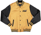Big Boy Alabama State Hornets S8 Mens Baseball Jacket [Old Gold]