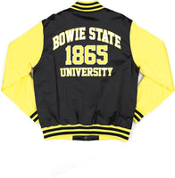 Big Boy Bowie State Bulldogs S8 Mens Baseball Jacket [Black]