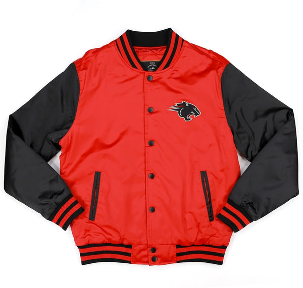 Big Boy Clark Atlanta Panthers S8 Mens Baseball Jacket [Red]