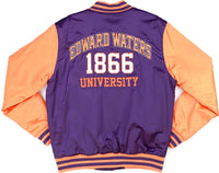 Big Boy Edward Waters Tigers S8 Mens Baseball Jacket [Purple]
