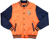 Big Boy Langston Lions S8 Mens Baseball Jacket [Orange]