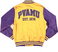 Big Boy Prairie View A&M Panthers S8 Mens Baseball Jacket [Gold]