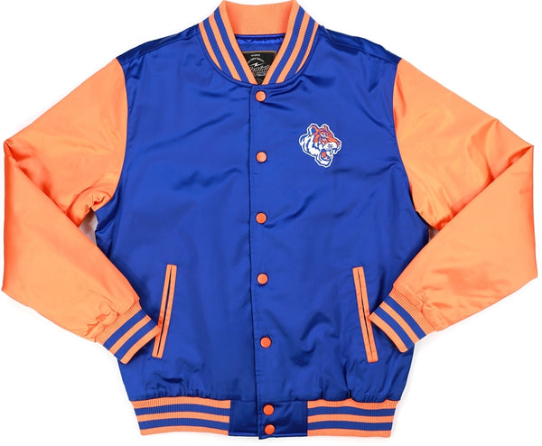 Big Boy Savannah State Tigers S8 Mens Baseball Jacket [Royal Blue]