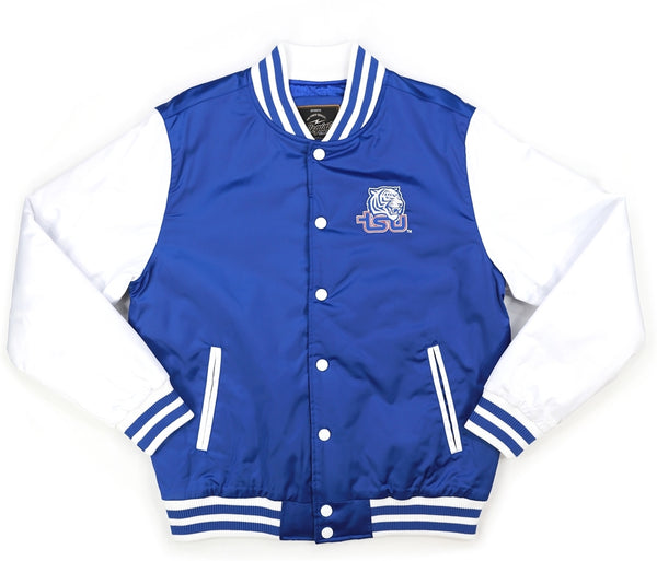 Big Boy Tennessee State Tigers S8 Mens Baseball Jacket [Royal Blue]